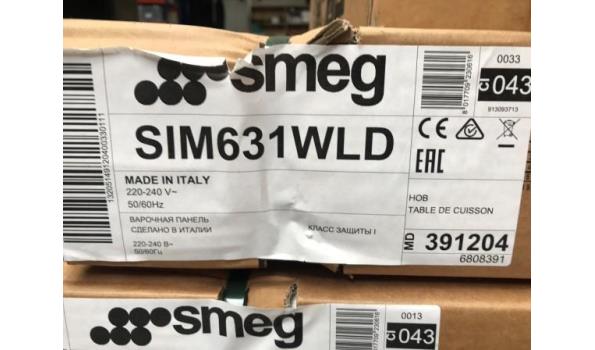 Nieuwe inductiekookplaat SMEG type SIM631WLD
